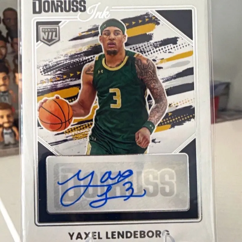 2025-26 Panini Donruss Donruss Ink Yaxel Lendeborg UAB #INK-YXL Auto