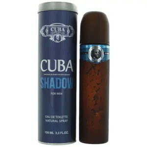 212 MAIN Men's Cuba 3.4 fl oz Shadow Eau De Toilette Spray - Citrus Ginger, Woody Aromatic Fragrance