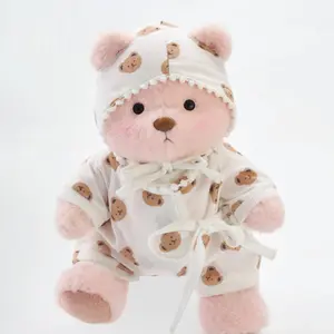 Getahug Pajamas Pink Bear | Handmade Jointed Teddy Bear Gift