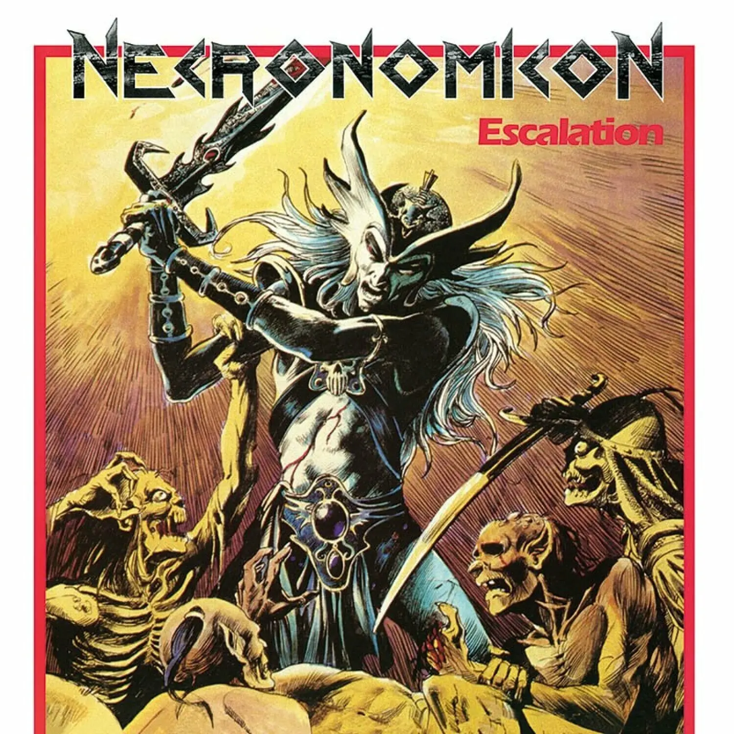 Necronomicon - Escalation - Multi Splatter  [VINYL RECORD - LP] Colored Vinyl