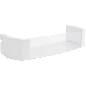 HECASA WR71X10427 AP3190209 Refrigerator Door Shelf Bin Compatible with GE Refrigerator Door Gallon Bin 945734 AH698135 EA698135 PS698135 Replacement Only White+Clear
