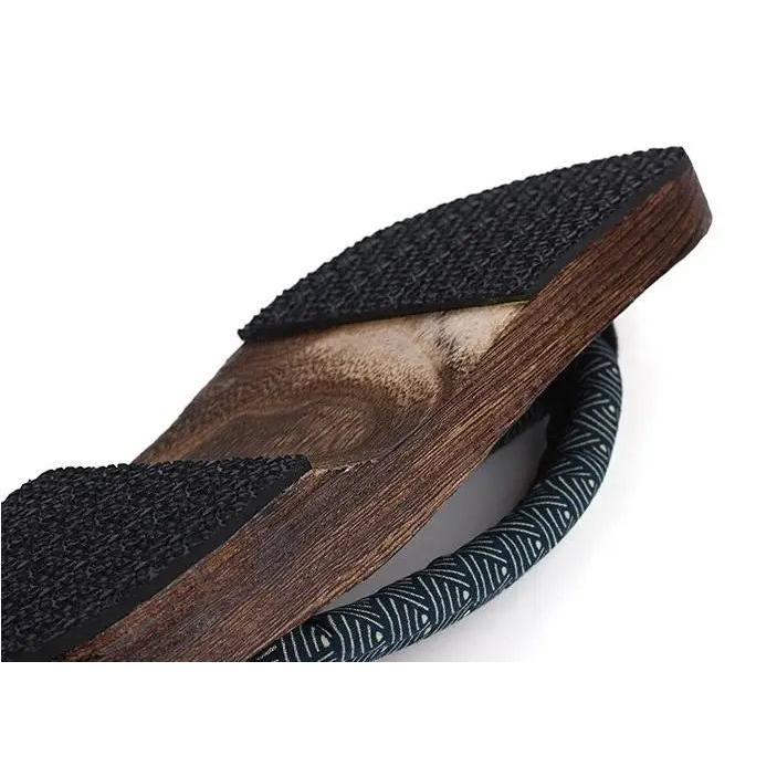 Geta Sandals Japanese Flat Wooden Shoes Slippers Flip-flops