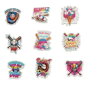 36 Piece Baseball Ice Cream Theme Placards, 9 Mixed Styles, Summer Party, Baseball Birthday, Team Building, Kids Party Decorations