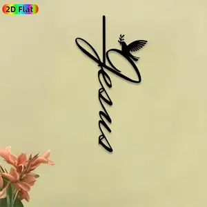 1pc Dove & Olive Branch Metal Wall Art, Peaceful Dove Statue Mural, Ideal Gift for New Year, Easter, Weather-Resistant Metal Wall Decor Wall Sculptures, Perfect for Home Wall & Garden Fence, Peace Enthusiasts