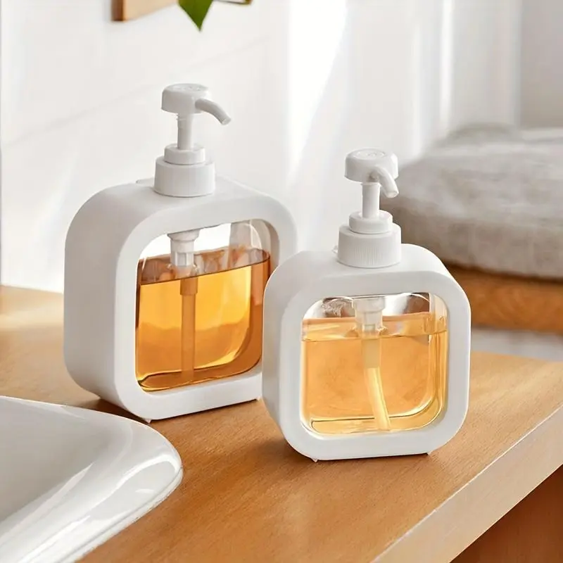 Large Capacity Empty Bottle for Hand Wash, Laundry Detergent Dispensing Bottle, Pressurized Shower Gel Bottle, Dishwashing Liquid Dispenser, Soap Dispenser