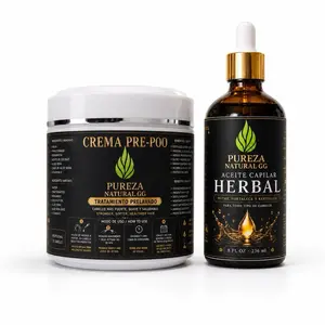 Natural Hair Care Set - Herbal Hair Oil, Deep Conditioning Treatment, Factory-Packaged Bottled All-Natural Formaldehyde-Free Detangle Leave-In Haircare Solutions, Factory-Packaged Leave-In Treatments, All-Natural Leave-In Treatments