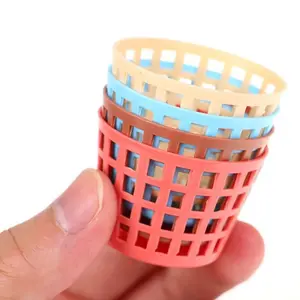 5pcs Mini 1/12 Cute Dollhouse Storage basket Dolls Miniature Decoration