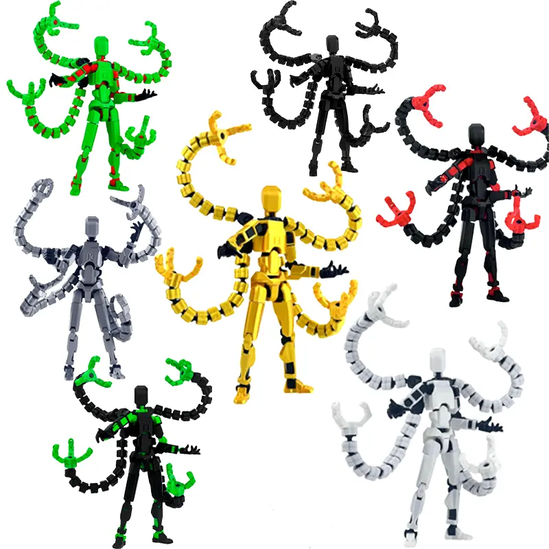 Mystery Blind Box (3 pieces) Assembled T13 Action Figure