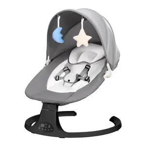 G TALECO GEAR Baby Swing for Infants，Portable Bouncer&Rocker with 5 Speeds Bluetooth Control，Newborn Baby Stuff