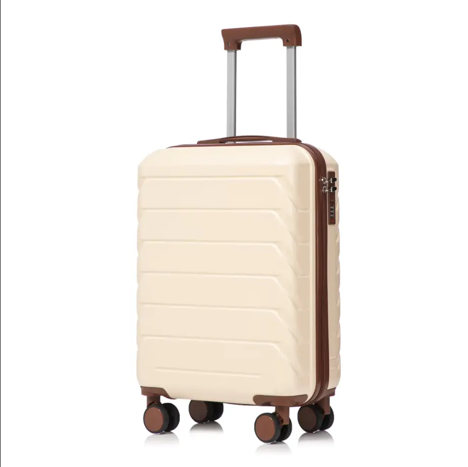 Leumius Hardside Carry on Luggage with Spinner Wheels, Hard Shell ABS Suitcase, 20-Inch Lightweight Expandable Rolling Luggage