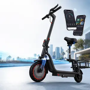 350W Folding Electric Bike for Adults, Maximum Speed 19MPH,Range 16/28 Miles, LED Lights,UL 2272 Certified