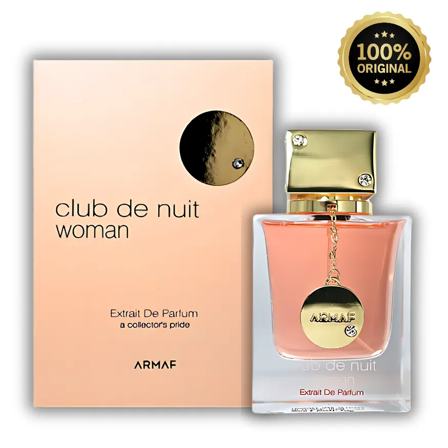 Armaf Club De Nuit Extrait Women's EDP Spray - 2.37 oz (70 ml) Ultra-Luxe Fragrance, Citrusy Floral Amber Scent, Warm Vanilla Note, Floral Fruity EDP, 2-2.9 fl oz Size