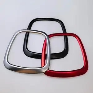Aluminum Car Steering Wheel Frame Trim Cover For Audi Q5 Q7 A3 S3 8P A4 B6 B7 B8 A5 B8 A6 C7 Protection Cover Sticker