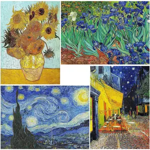 4pcs Paint By Numbers Kit for Adults Beginners -12x16in/30x40cm Color Canvas, Easy DIY Abstract Scenery Acrylic Painting Set, Diy Painting Supplies - Home Decor, Gift for Birthday, Mother's Day and Christmas, Without Frame