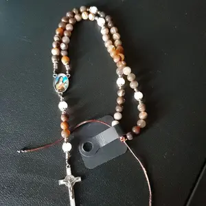Adjustable Crystal Beaded Rosary Standard Size