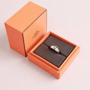 Pre-owned Hermes Collier de Chien Ring 0513GIA