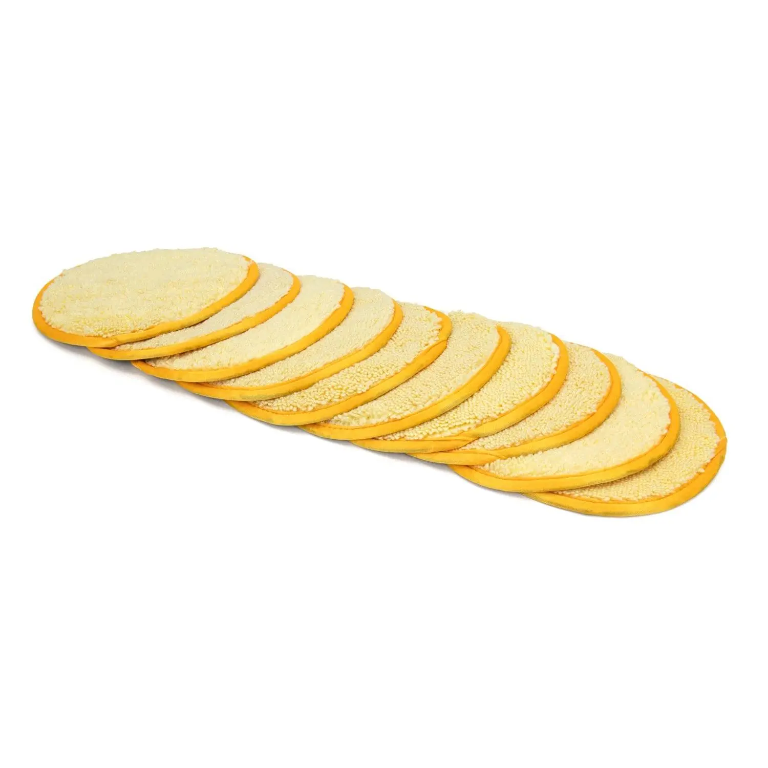 [Interior Disc] Microfiber Seat Cleaning Bonnet/Pad for Polisher - 10 pack