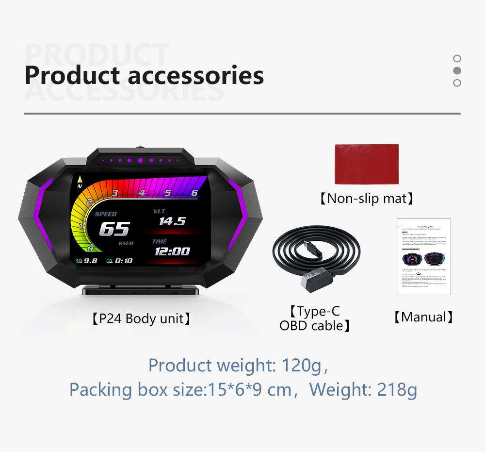 Cool Car HUD Smart Digital Speedometer | 6-in-1 OBD2/GPS Gauge with 12 UI Themes | Off-Road Slope Meter & Ambient Light | Plug & Play Tech Gadget for All OBD2 Vehicles Adjustable Universal Power Supply Adapter Tactical Compact Dual-Mode Bookshelf Speakers