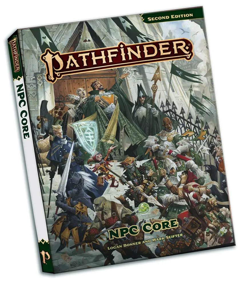 USED Book - Pathfinder Rpg: Npc Core Pocket Edition (P2) by Allor, Raychael (Paperback) - english