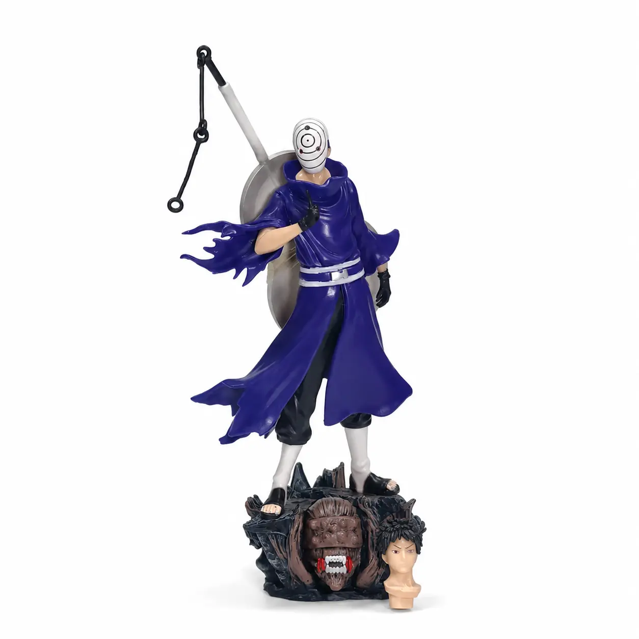 Uchiha Obito PVC Collectible Figurine - Naruto Series Statue for Anime Collectors Uchiha Obito PVC Collectible Figurine - Naruto Series Statue for Anime Collectors
