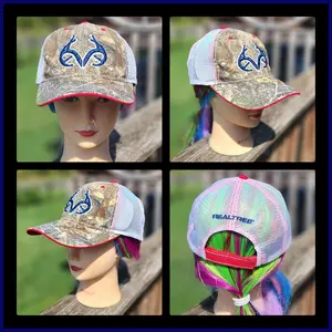 Camo realtree Trucker BLING Hat