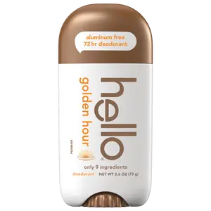 hello golden hour aluminum free deodorant with shea butter