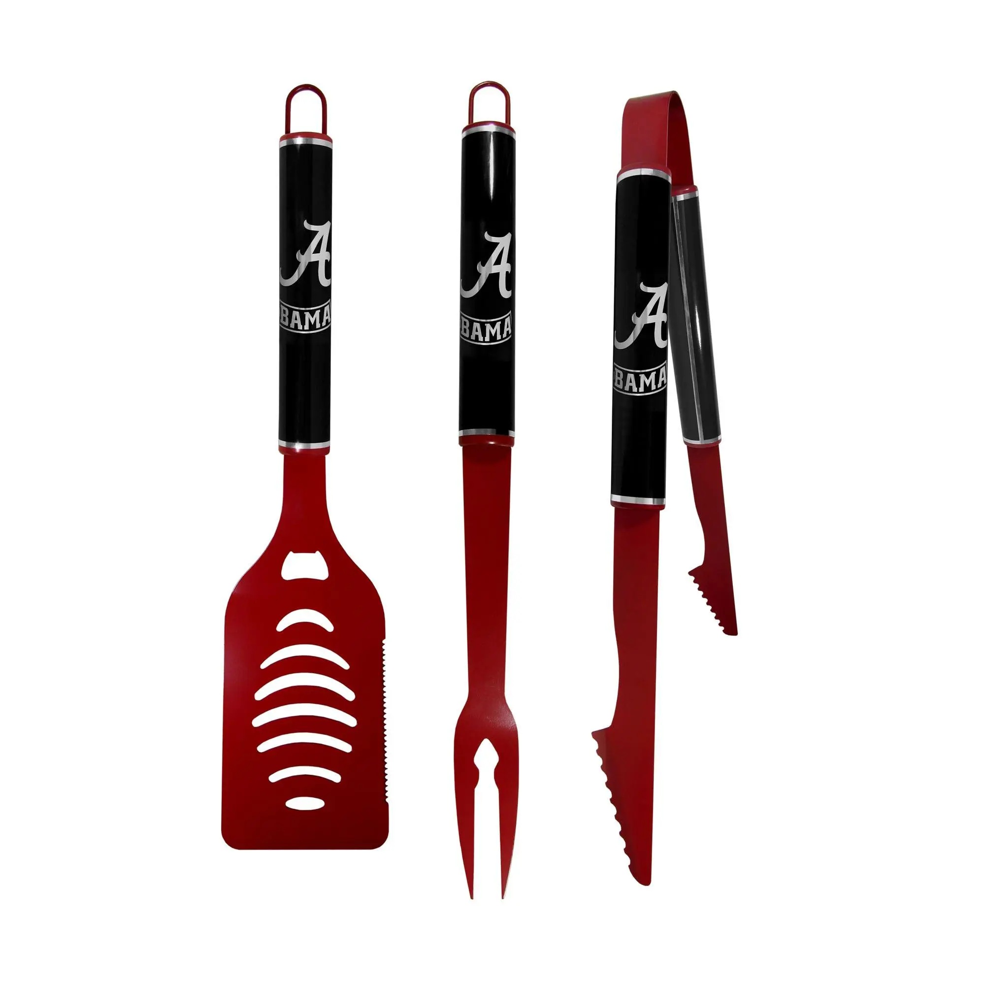 Siskiyou Sports College Black on Color BBQ Set- 3pc