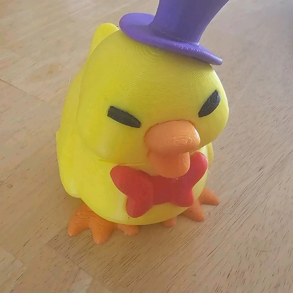 Duck container figure