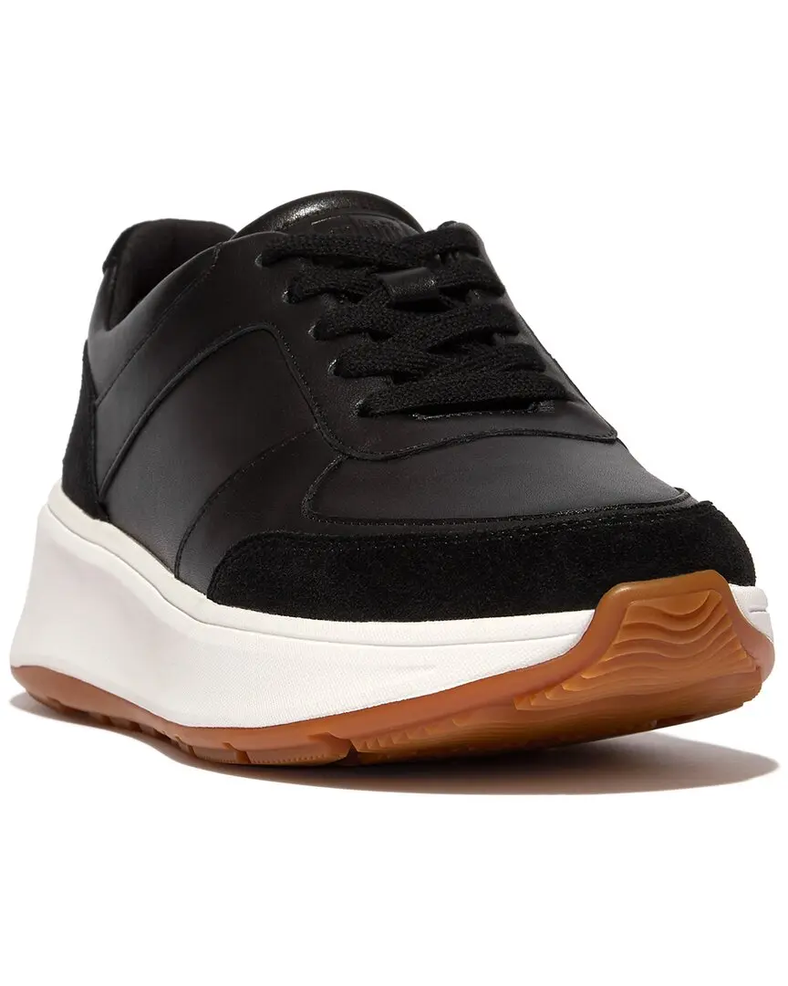FitFlop F-Mode Leather & Suede Sneaker