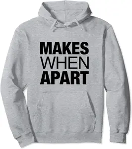 Nothing Makes Sense When We're Apart Cute Couple Matching Pullover Hoodie - Karenlyn Shop 42B08LBDP8GT