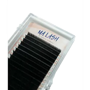 (MIXED) black MA LASH individual lash extensions mix 7-13mm 12 lines/20 lines