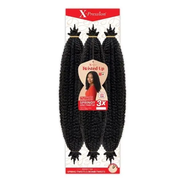 Outre X Pression Twisted Up Springy Afro Twist