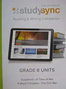 USED-California Studysync Grade 8 Reading & Writing Companion by studysync.com (Paperback Bunko)