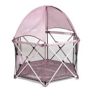 Deluxe Eclipse Portable Playard - Canyon Rose