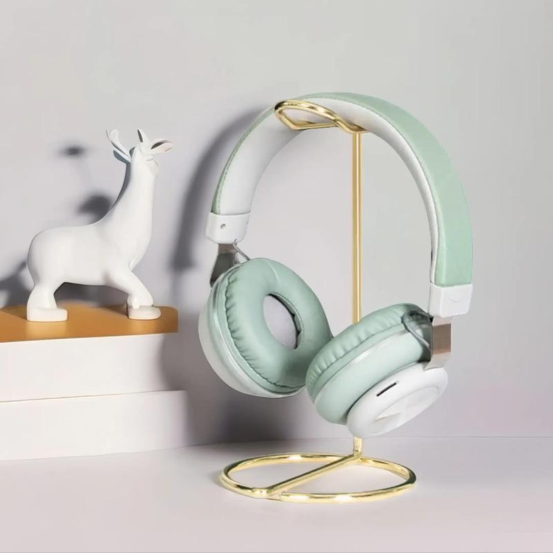 Metal Headphone Storage Holder, Desktop Headphone Hanging Rack ...