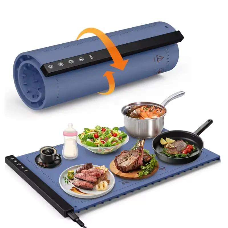 Multi-Functional Electric Warming Tray & Graphene Heated Cutting Board