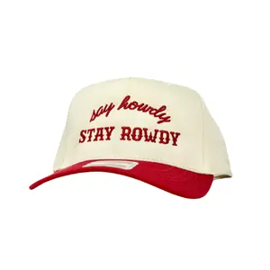 Say Howdy Stay Rowdy Trucker Hat