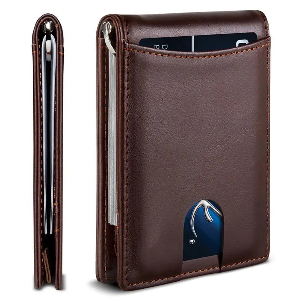 Women's RFID-Safe Premium Microfiber Leather Credit Card Wallet - 2026 Model with Anti-Theft Protection, Compact Banknote Clip, Leather Money Clip (Fashion Accessories, Women's Card & ID Cases)