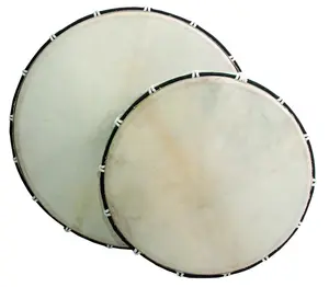 Terre Frame drum round 16" 20" with goat skin, Frame Drum, handmade