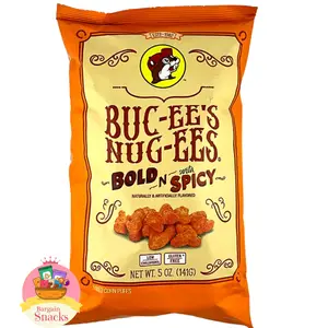 Buc-ee's Nuggets Bold n Spicy- Popular Buc-ees Nuggets Bold and Sorta Spicy Snack - 1 Bag
