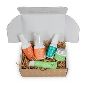 Earth Mama's A Little Something For Baby Skincare Gift Set for Newborns - Perfect for Baby Showers