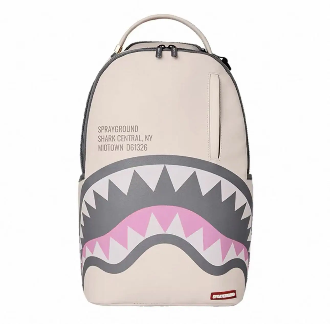 Sprayground Shark - Centric Streetwear Backpack | Unique Shark Mouth Graphic | Premium Water - Resistant Material | Perfect for Urban Commute & College Life