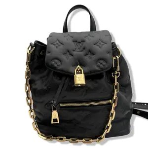 Pre-owned Louis Vuitton Leather Backpacks Coussin Backpack PM LV2015