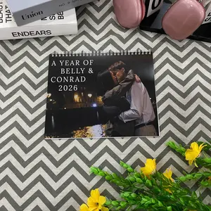 Belly and Conrad Couple Calendar 2026, Home Decor, Gift New 2026 Calendar