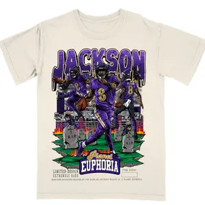 Lamar Jackson V3 Tee TShirt - Hoodie