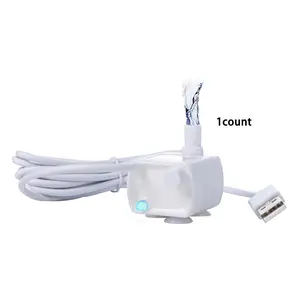 Cat Water Fountain Pump, USB Rechargeable Pet Water Fountain Replacement Pump, Pet Water Fountain Pump for Cat Water Fountain