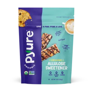 Organic Allulose Sweetener - Zero Calorie Sugar Substitute with No Artificial Ingredients