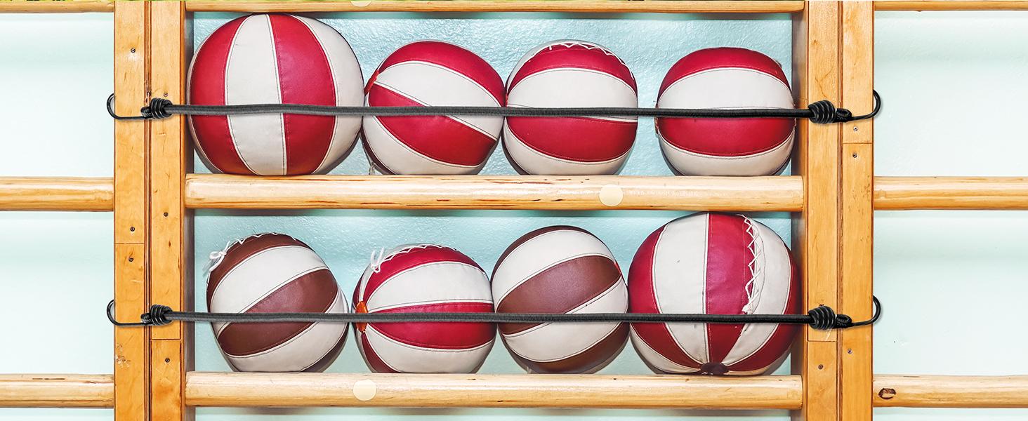 WORKPRO 24 Inch Bungee Cord with Hooks, 4 Pack Superior Rubber Heavy Duty Straps Strong Elastic Rope for Outdoor Tent, Luggage Rack, Camping, Cargo, RV, Bike, Transporting, Storage, Black