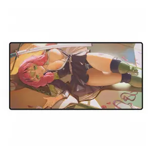 [Sale off up to 65%][Free Ship] Mitsuri Kanroji (Kimetsu no Yaiba) Demon Slayer Desk Mat