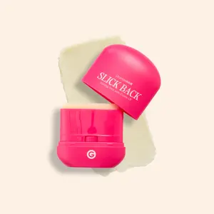 GrandeHAIR Slick Back Taming Stick with Castor Oil - Soft All-Day Hold Hair Styling Wax to Smooth Flyaways & Frizz Control